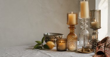 Lysestager i glas: Guide til de smukkeste valg