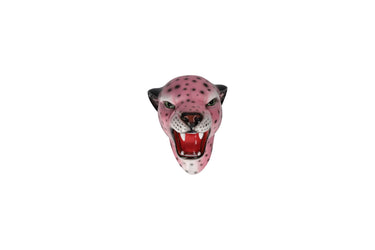 Pink leopard hoved - vægdekoration fra GiftCompany - unik boligindretning