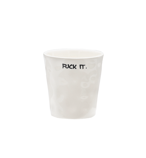 Fuck It kop i keramik
