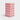 Pink vase fra klevering