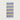 Bongusta Chindi tæppe 60 x 120 cm, blå og creme