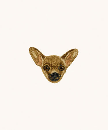 Chihuahua - hundehoved tæppe fra Doing Goods