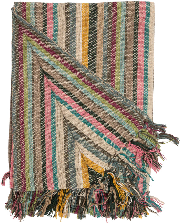 Multi Stribet Plaid fra AU Maison