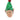 Dwight som juleelf ornament i glas fra Cody Foster