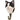 Sort og hvid kat knage — Wildlife Garden