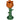 Orange tulipan vase fra Kersten