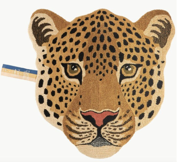 Leopardmönstrad matta