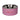 Chardognay madskål i pink metal med gravhunde-motiv fra GiftCompany