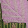 Quilt Ethnic plaid i bomuld, tiger grøn/lilla fra EJA