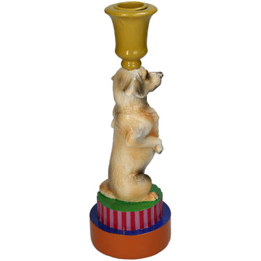 Hunde lysestage set fra en anden vinkel