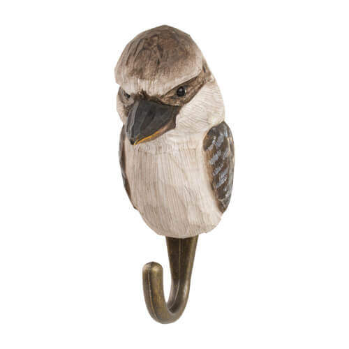 Kookaburra knage i træ
