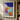Nina Dissing Blue Still Life plakat i ramme på væg