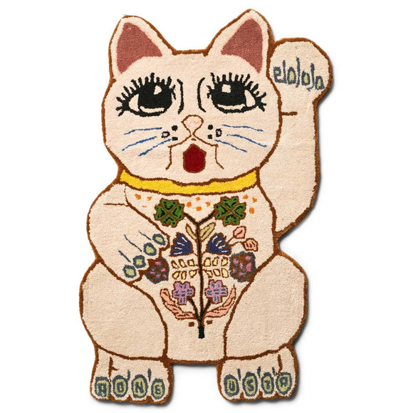 Lucky cat tæppe- Bongusta