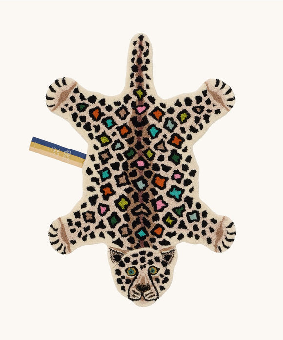 Disko leopard tæppe fra Doing Goods