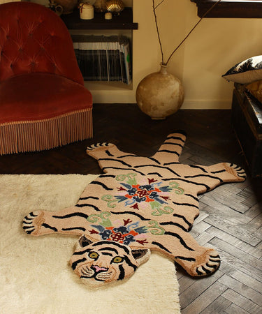 Mahee Majestic tiger tæppe set fra en anden vinkel