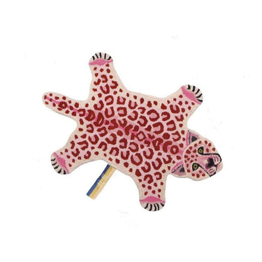 Litet rosa leopardmönstrat täcke – dimsstudio